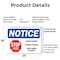 Signmission Stop Spread Of Flu, Plastic, 18 in x 24 in OS-2PACK-NS-P-1824-25564 - alternate 6